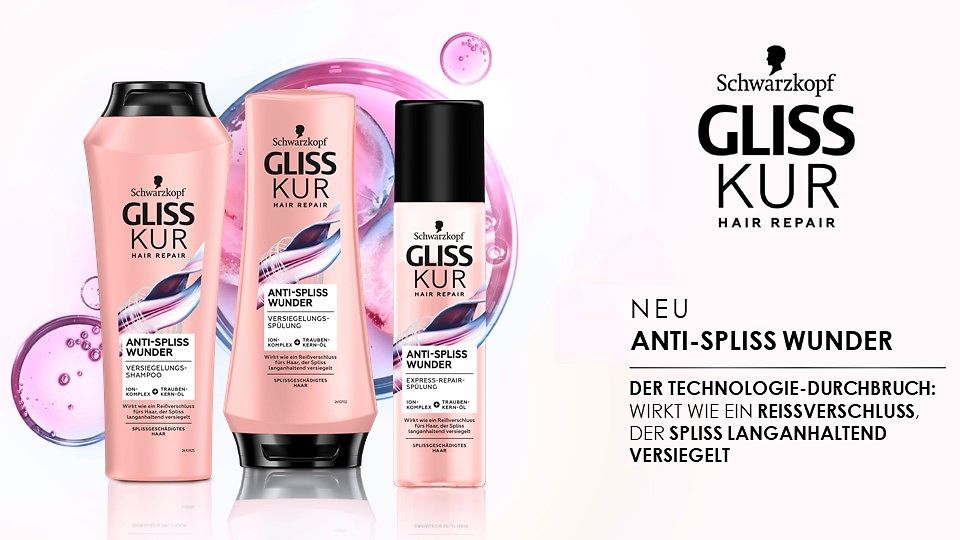 Zip Up Split Ends With The New Gliss Kur Split Hair Miracle